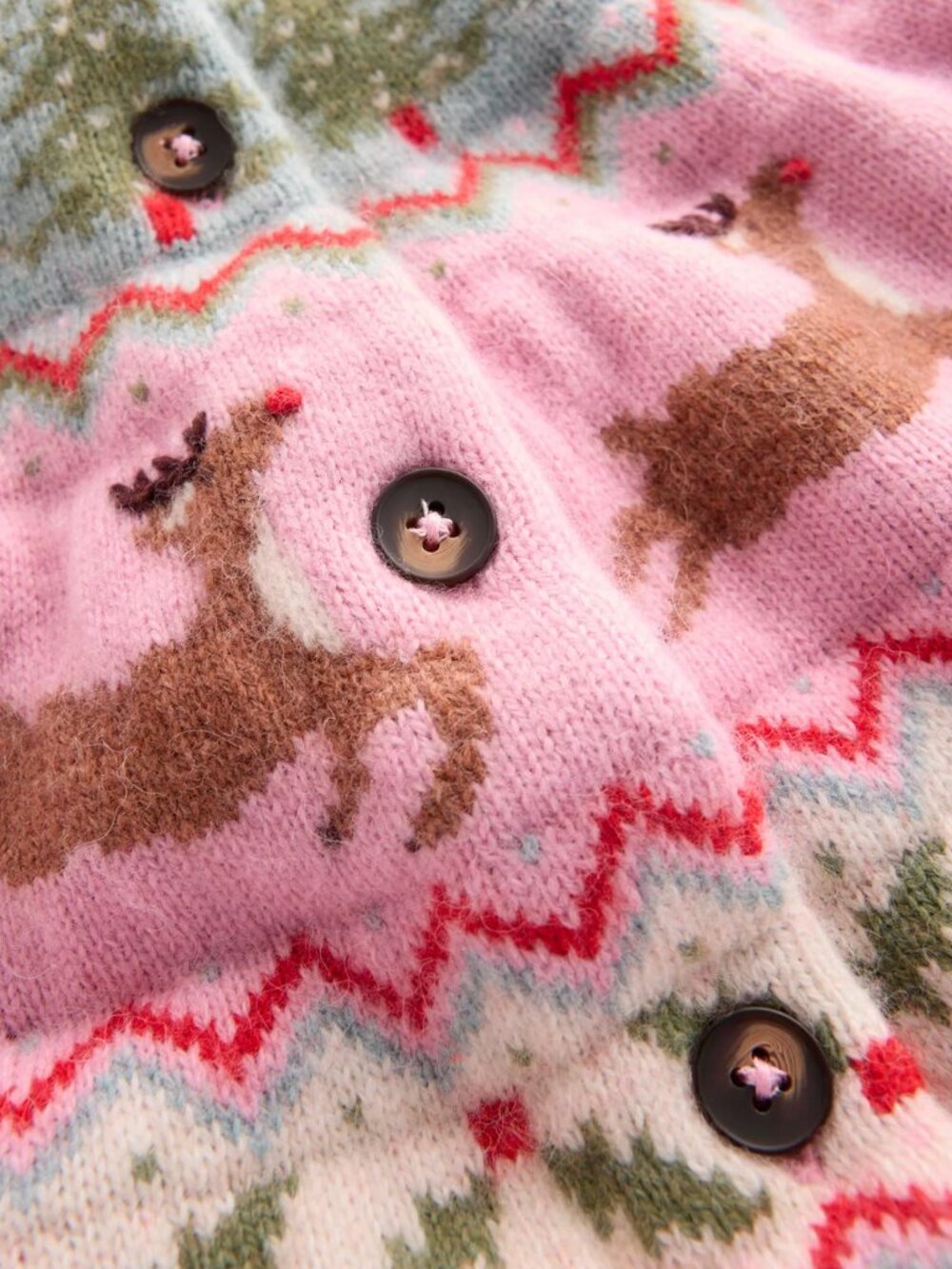 NWOT Boden Edie Fair Isle Wool Blend Cardigan - Picture 5 of 10